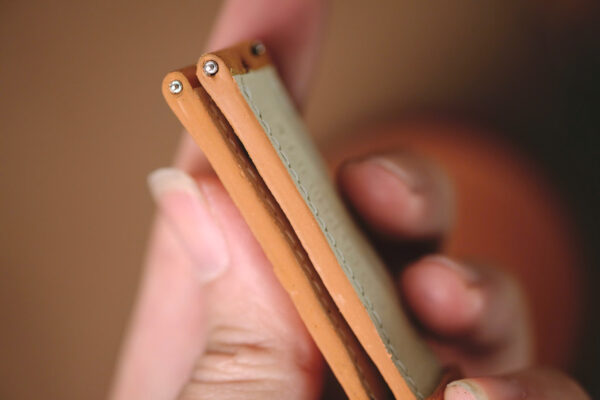 Handmade TAN Ostrich strap for Patek Philippe - Image 5